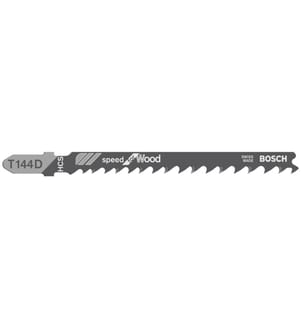 BOSCH - Professional Stichsägeblatt T 144 D Speed for Wood, 5 Stück