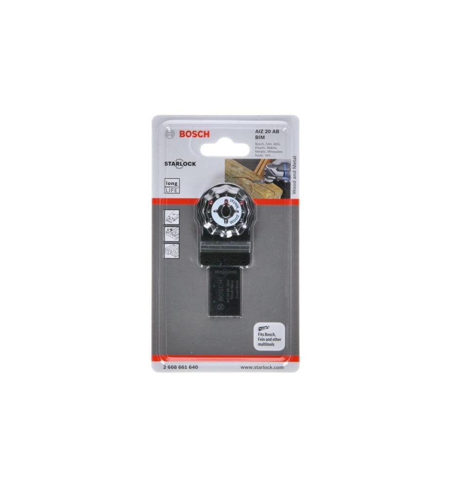 BOSCH - Professional BIM Tauchsägeblatt AIZ 20 AB Holz & Metall, 20 x 30 mm