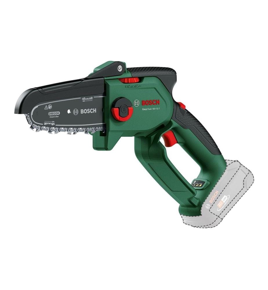 BOSCH - Tronçonneuse sans fil EasyChain 18 V-15-7, Solo