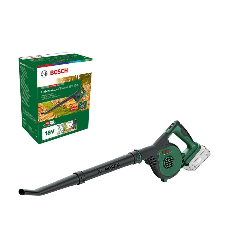 BOSCH - Akku-Laubbläser UniversalLeafBlower Baretool, 18 V-130