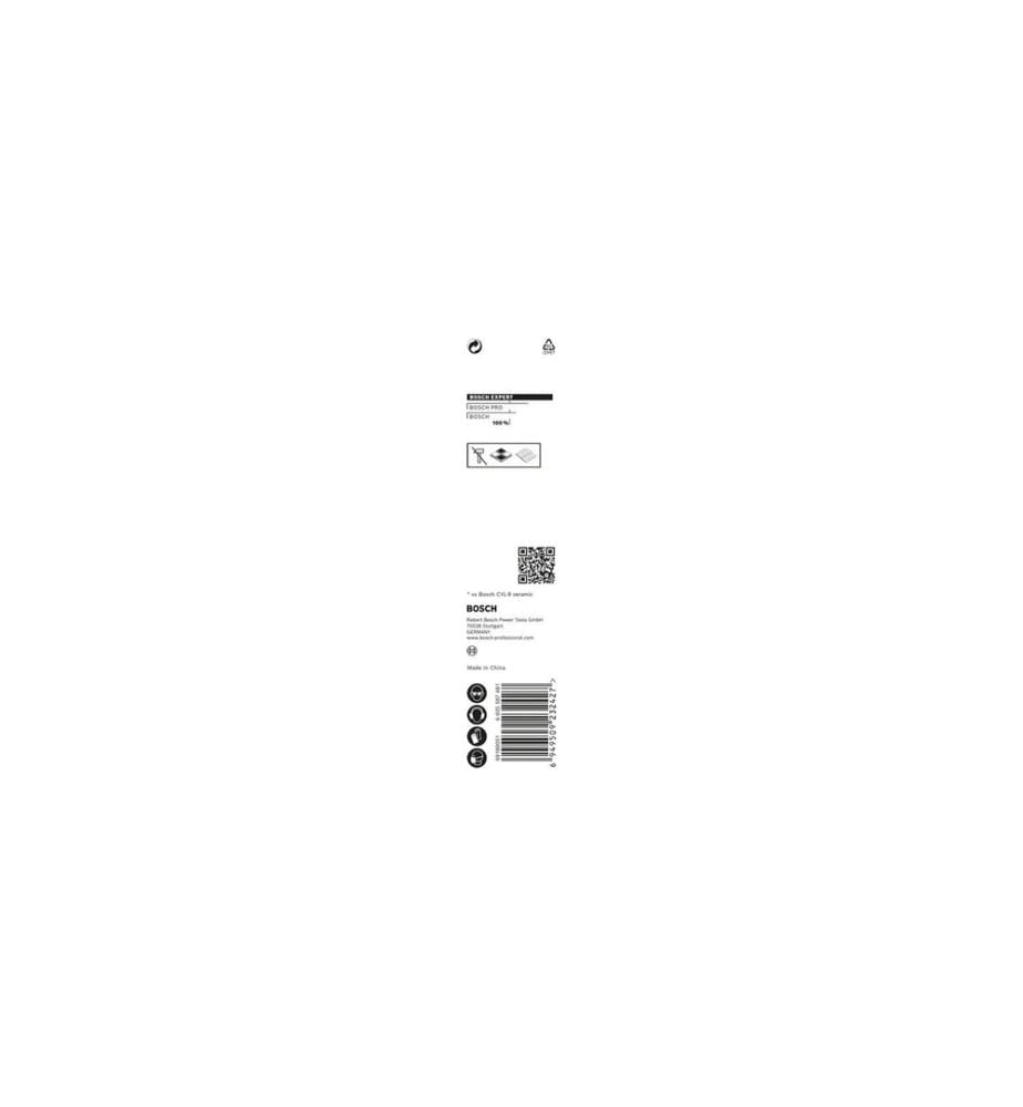 BOSCH - Professional Foret Expert HEX-9 HardCeramic, 6 x 90 mm