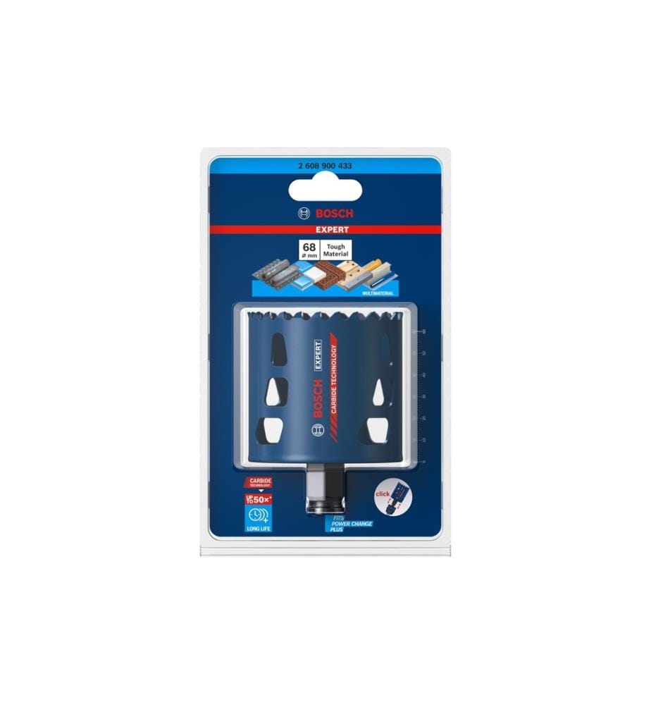 BOSCH - Professional Scie cloche EXPERT Tough Material, 68 x 60 mm