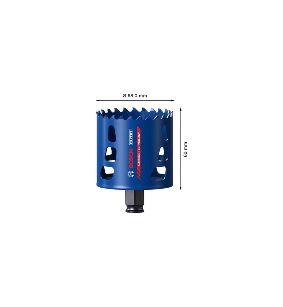 BOSCH - Professional Scie cloche EXPERT Tough Material, 68 x 60 mm
