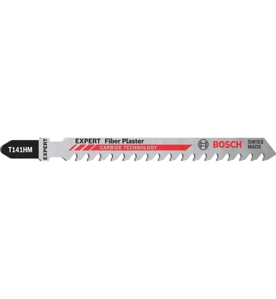 BOSCH - Professional Lame de scie sauteuse EXPERT Fiber Plaster T 141 HM, 3 pièces