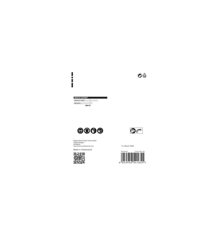 BOSCH - Professional Schleifpapier EXPERT C470, 93 mm, G 120, 5 Stück