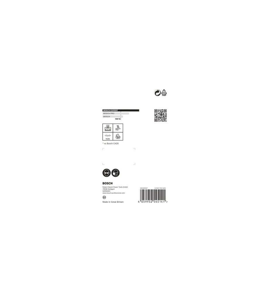 BOSCH - Professional Unischleifblock Expert S473, 3-teilig, 98 x 120 x 13 mm