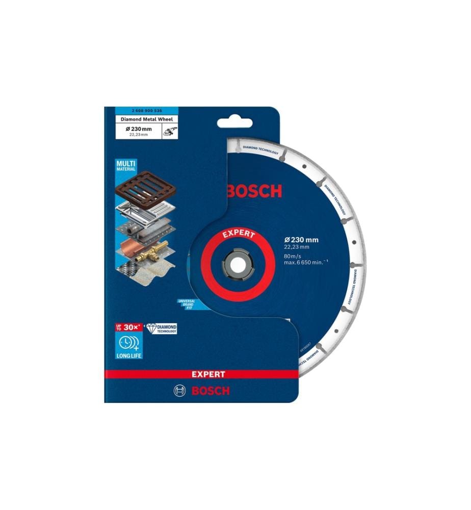 BOSCH - Professional Trennscheibe EXPERT Diamond Metal Wheel, 230 mm