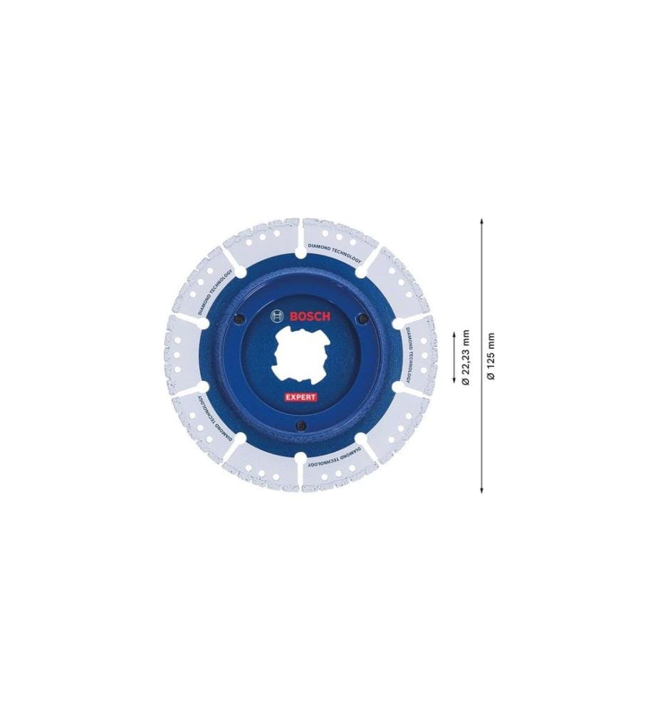 BOSCH - Professional Disque de coupe diamanté Expert Diamond Pipe Cut Wheel, 125 mm