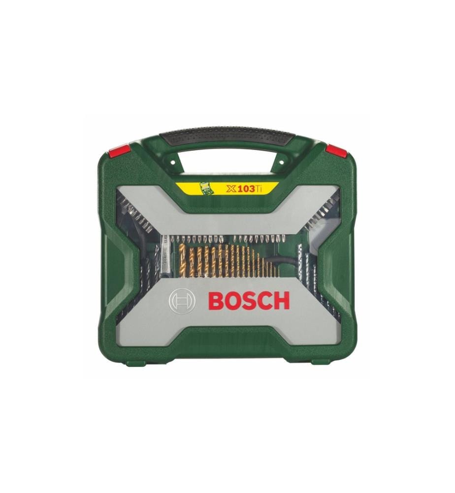 BOSCH - Bohr- und Bitset X-Line Titanium 103-teilig