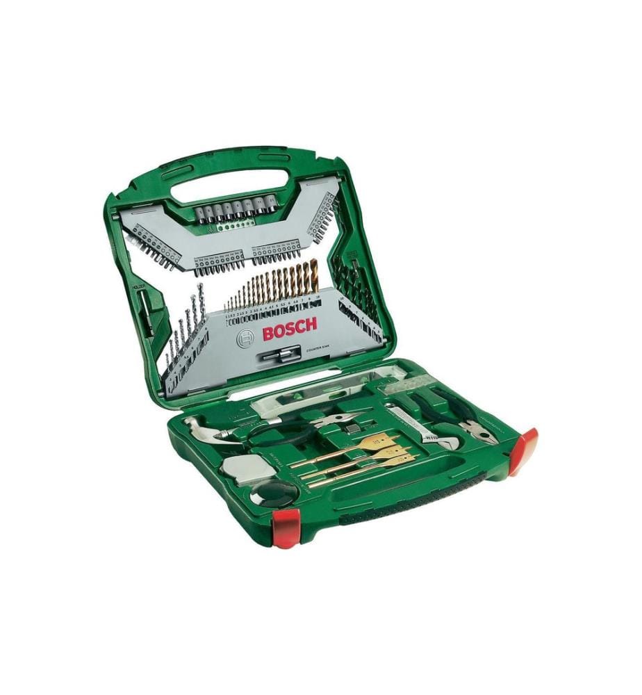 BOSCH - Bohr- und Bitset X-Line Titanium 103-teilig