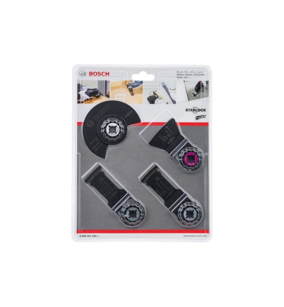 BOSCH - Professional Zubehörset Bodenbeläge, 4 Teile