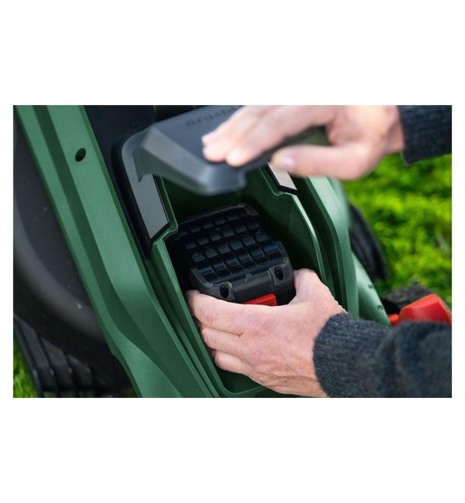 Tondeuse à batterie Bosch ROTAK18V-34 Kit