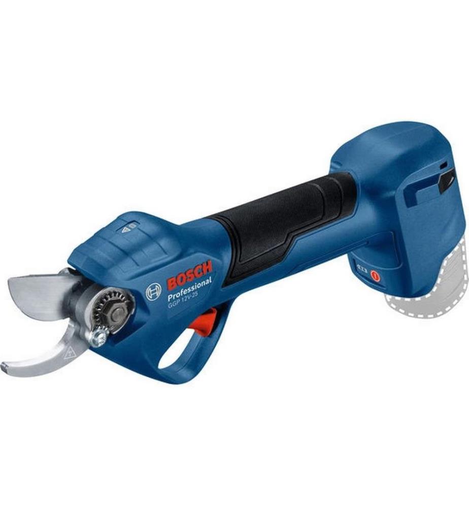 Bosch Professional Taille-haies GGP 12 V-25 BT lames en acier inoxydable 12 V