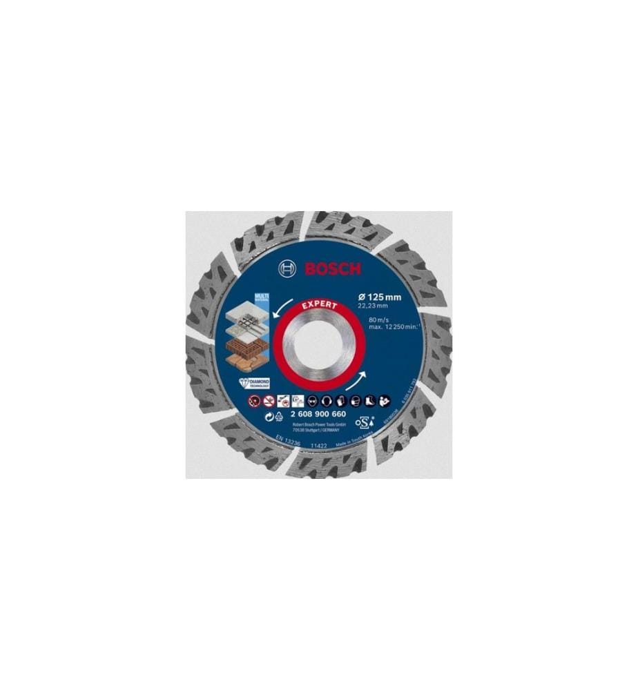 Bosch Professional Disque diamanté EXPERT MultiMaterial, 125 mm