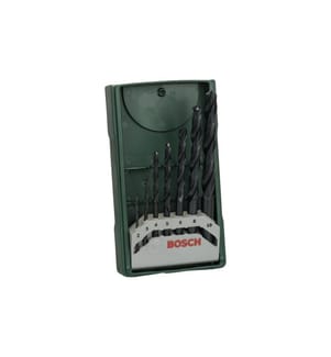 Bosch Jeu de forets pour métal Mini-X-Line, 7 pièces