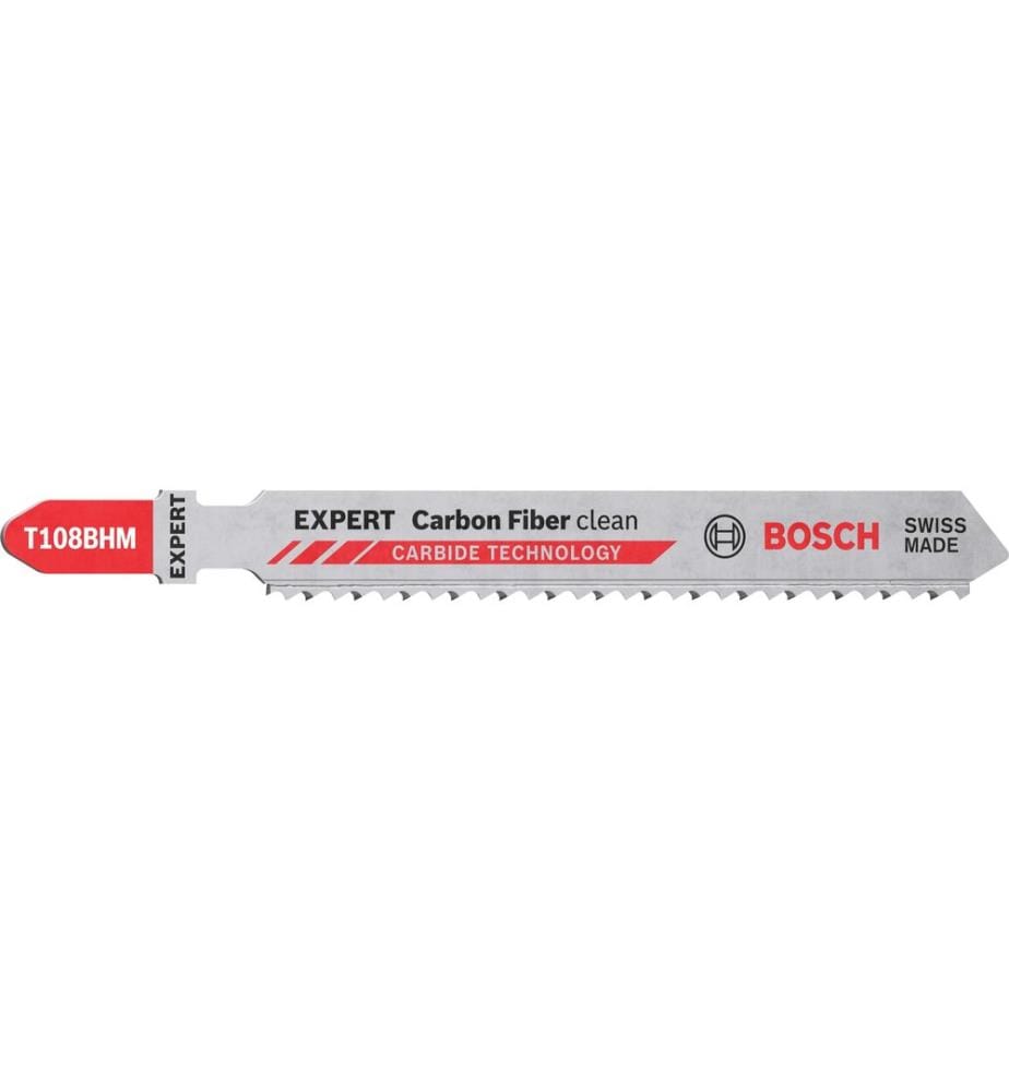 Bosch Professional Lame de scie sauteuse EXPERT Carbon Fiber Clean T 108 BHM, 3 pcs
