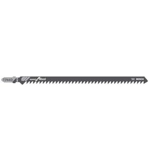 Bosch Professional Lame de scie sauteuse T 744 D Speed for Wood, 3 pièces