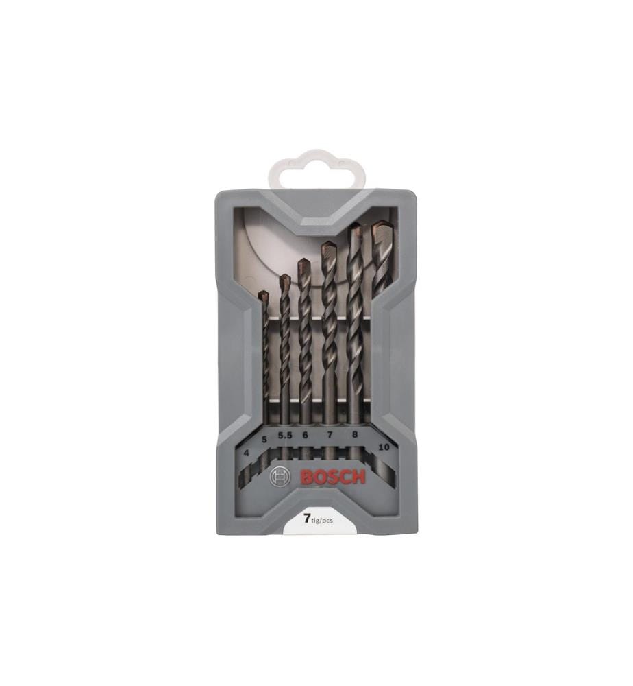 Bosch Professional Jeu de forets à béton CYL-3, 4 - 10 mm, 7 pièces