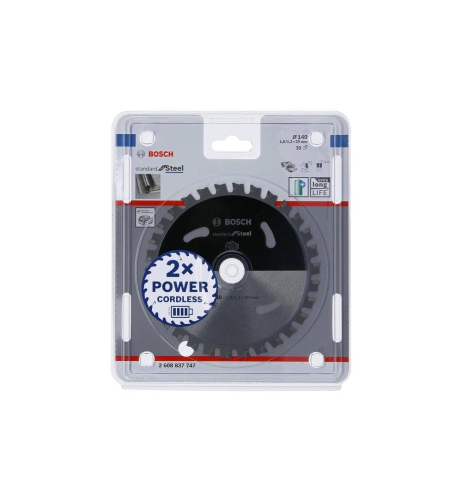 Bosch Professional Lame de scie circulaire Standard for Steel Ø 140, Z 30