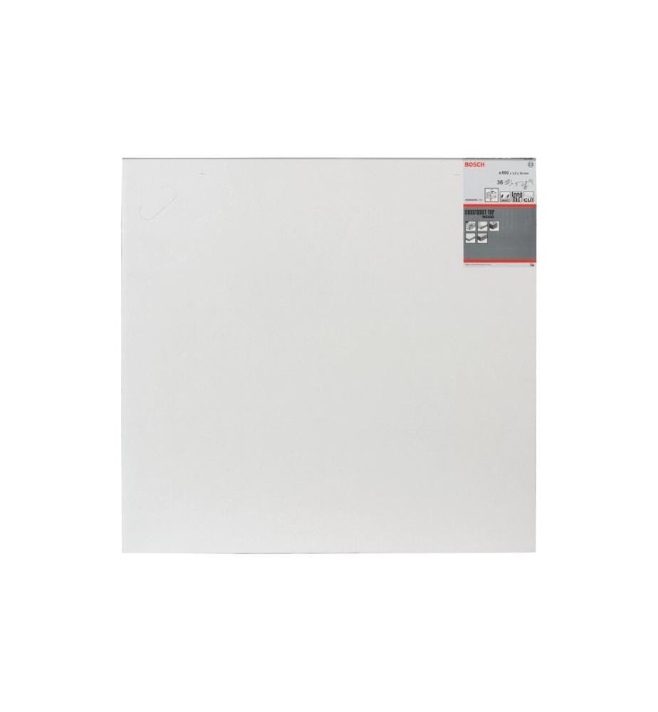 Lame de scie circulaire Bosch Professional Construct Wood, 500 x 30 x 3.8 mm, Z 36