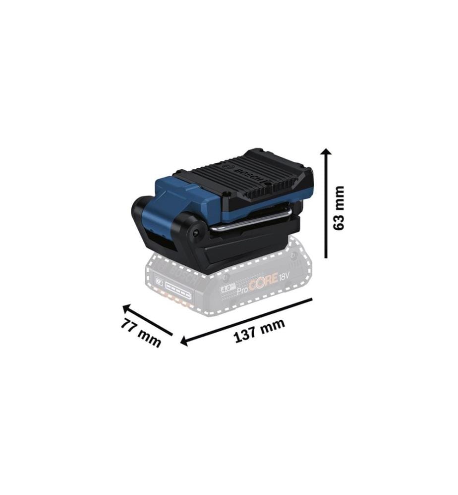 Lampe sans fil professionnelle Bosch PRO GLI 18V-800 (sans batterie)