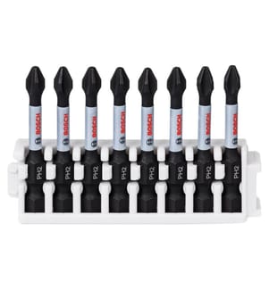 Jeu de 8 embouts Bosch Professional Pick and Click Impact Control