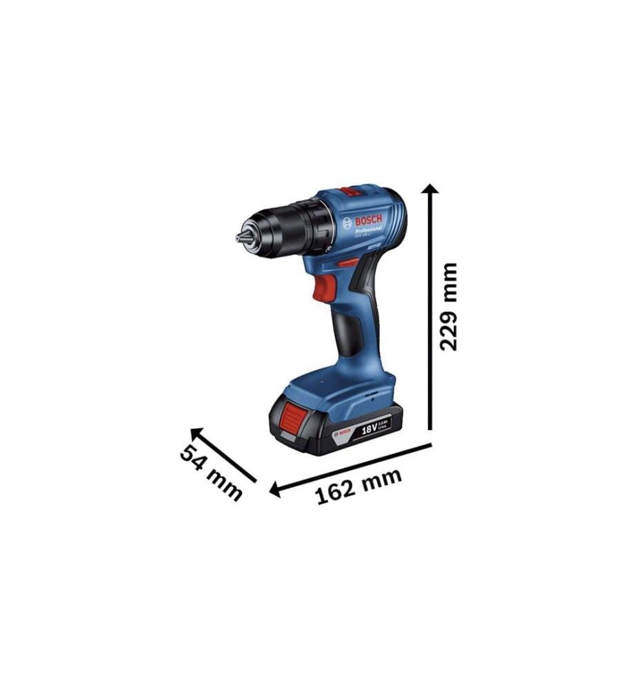 Perceuse-visseuse sans fil Bosch Professional GSR 18 V-45