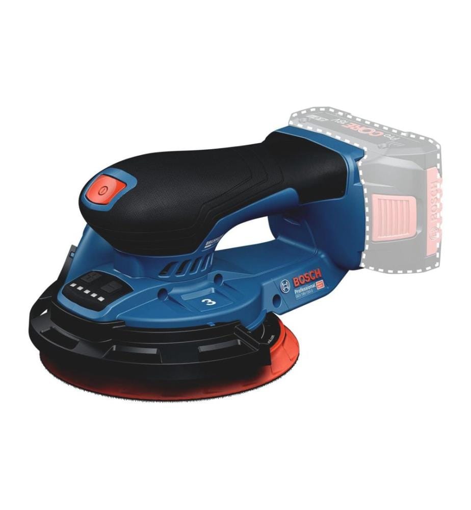 Bosch Professional Ponceuse excentrique sans fil GEX 18 V-150-3 en L-BOXX