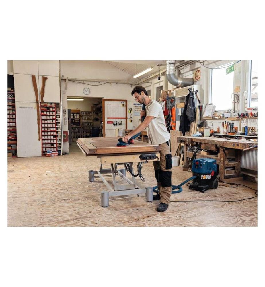 Bosch Professional Ponceuse excentrique sans fil GEX 18 V-150-3 en L-BOXX