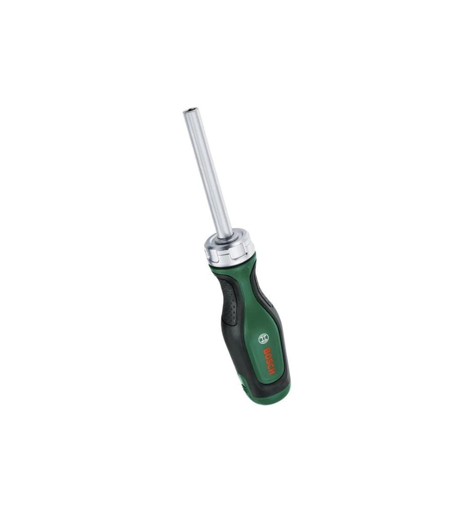 Bosch Tournevis à cliquet pour embouts + 12 bits