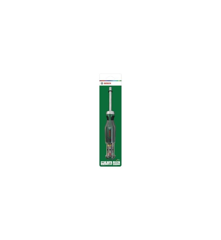 Bosch Tournevis à cliquet pour embouts + 12 bits