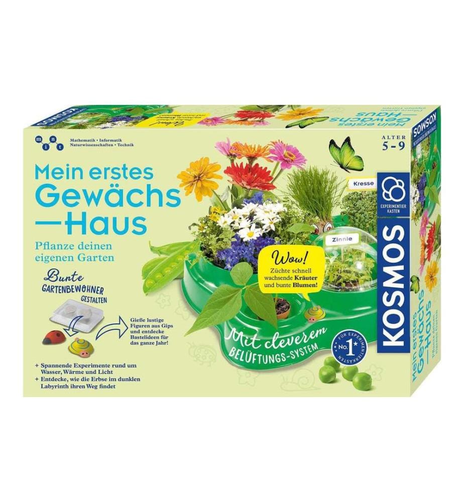 KOSMOS - Boîtes d'expérimentation Mein erstes Gewächshaus