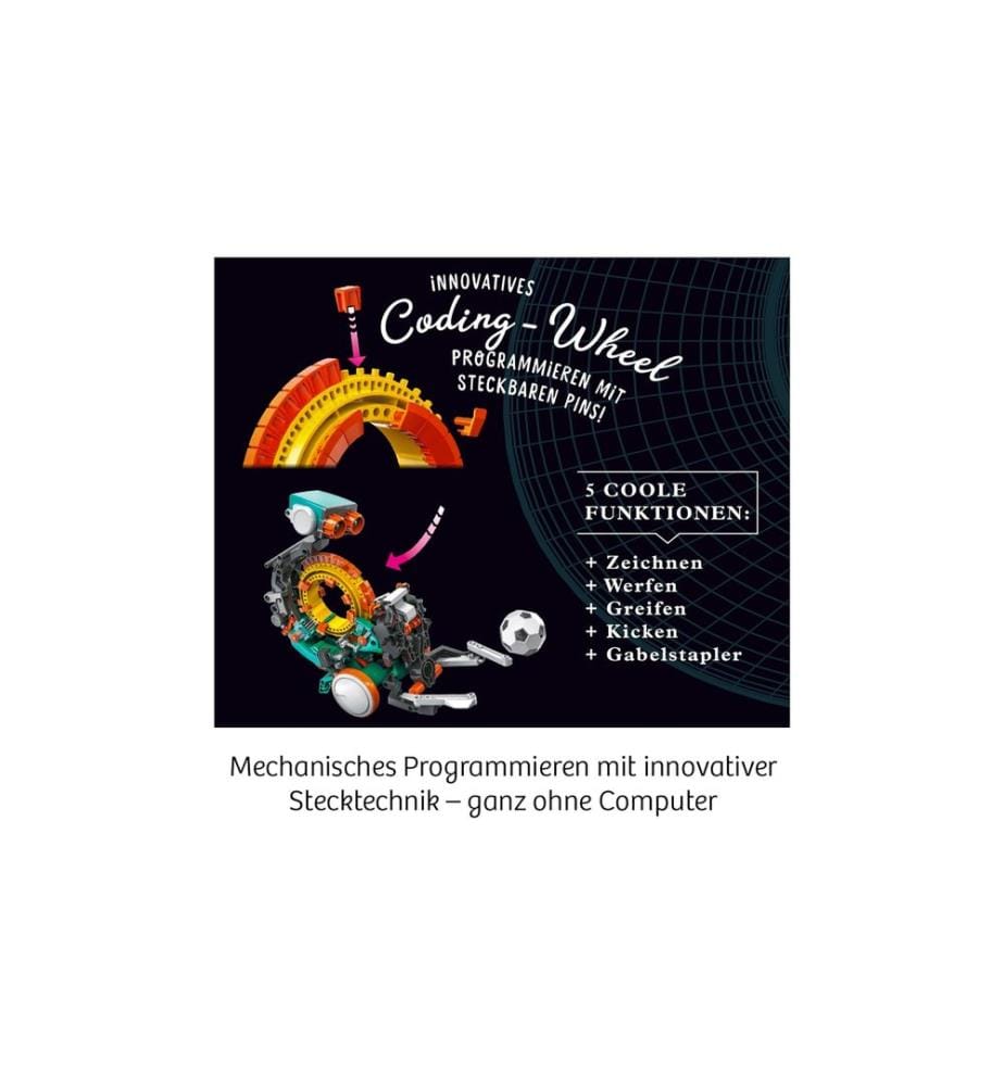 KOSMOS - Boîtes d'expérimentation Codix – Dein mechanischer Coding-Roboter