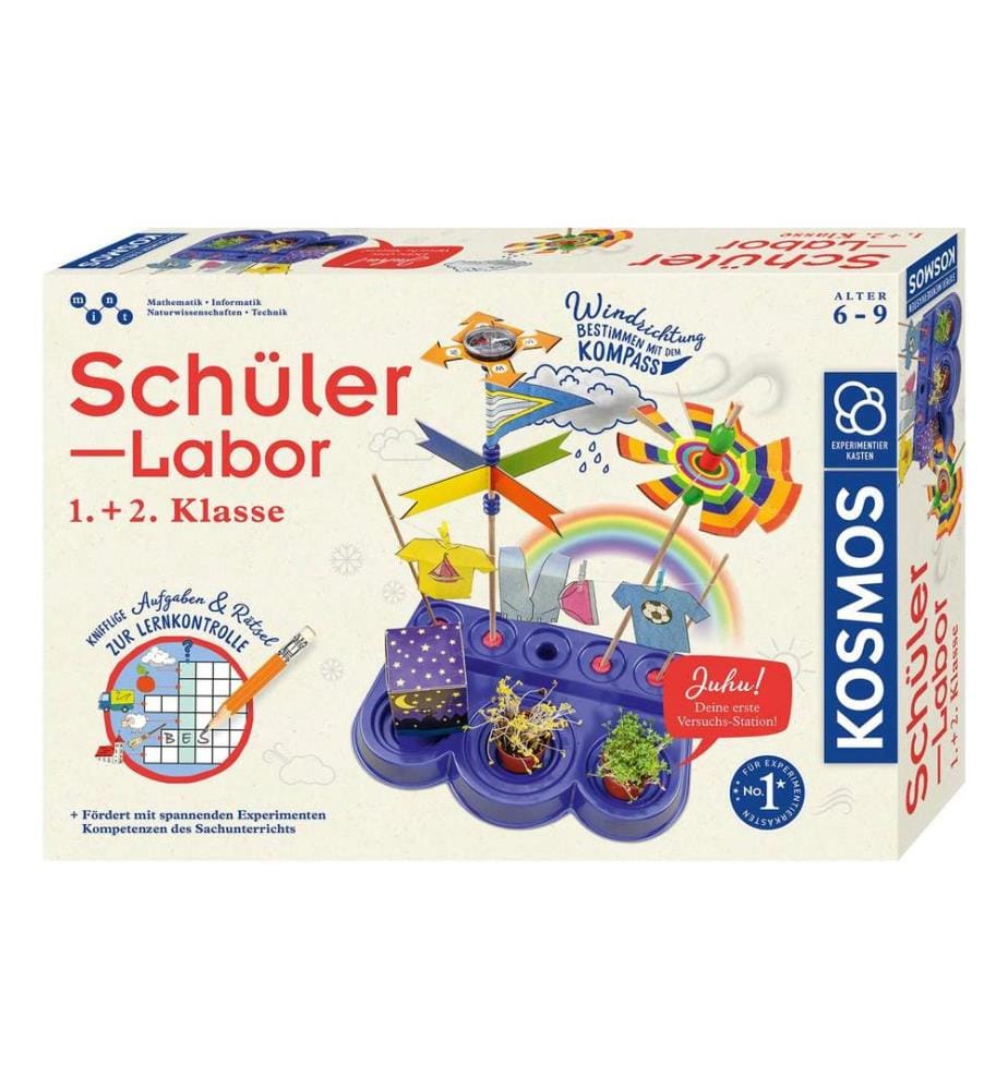 KOSMOS - Boîtes d'expérimentation Schülerlabor Grundschule 1.+2. Klasse
