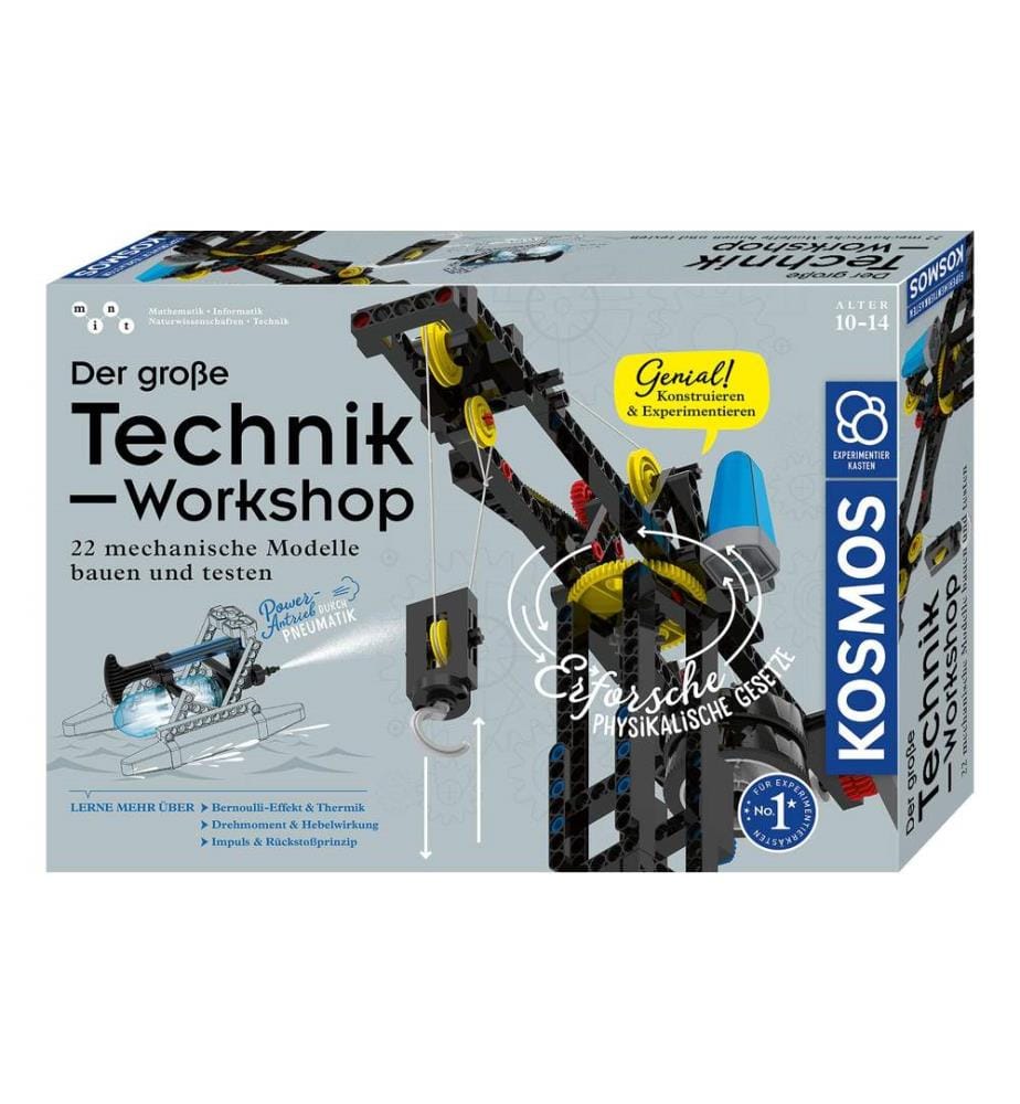 KOSMOS - Boîtes d'expérimentation Der grosse Technik-Workshop