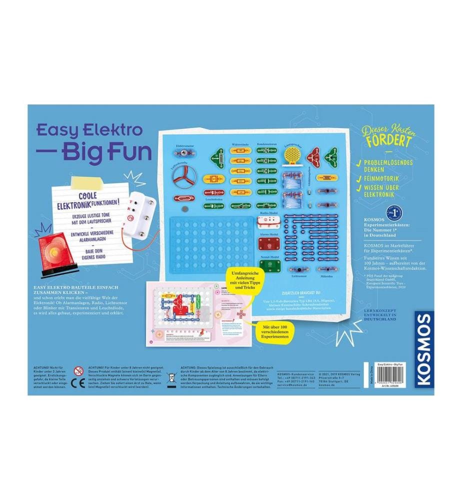 KOSMOS - Experimentierkasten Easy Elektro – Big Fun