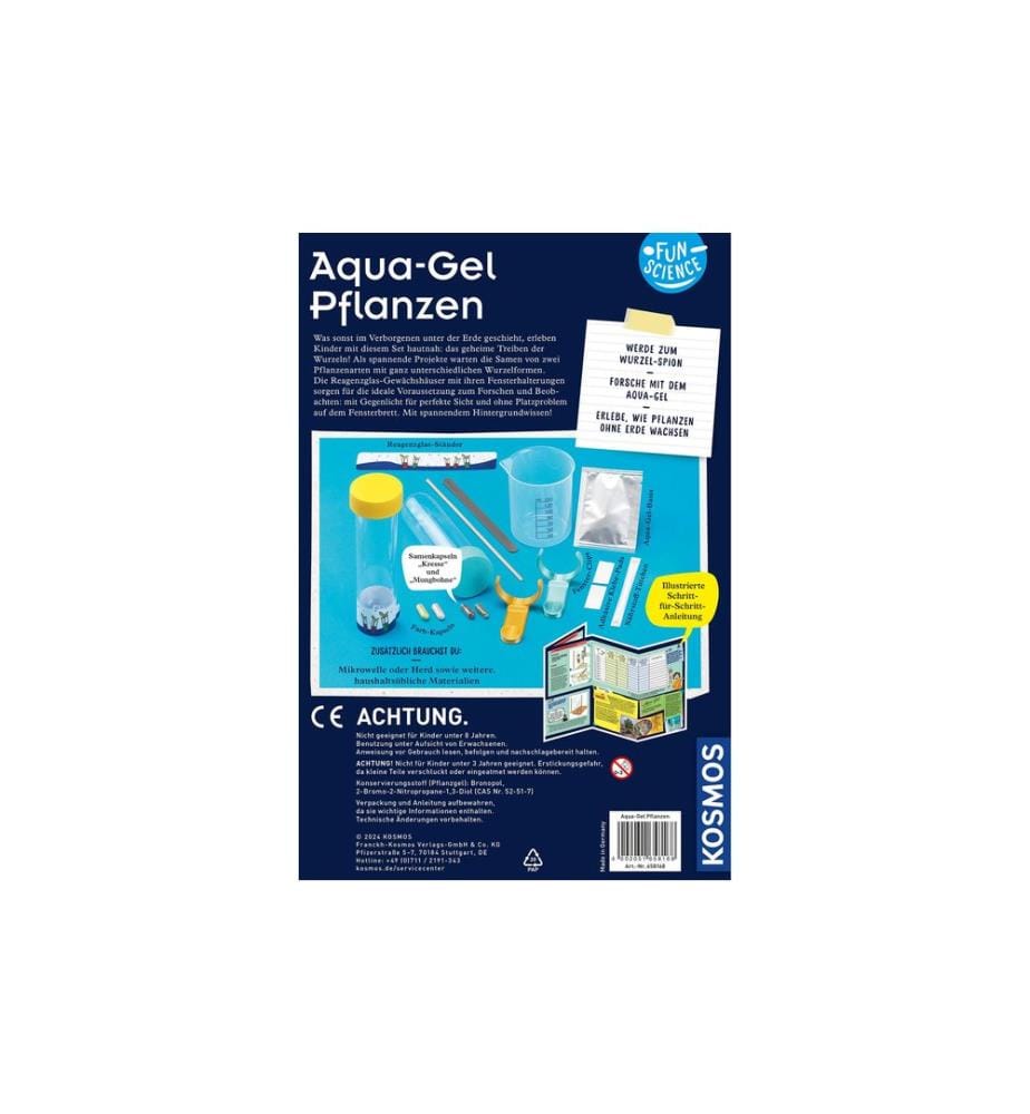 KOSMOS - Boîtes d'expérimentation Fun Science: Aqua-Gel Pflanzen