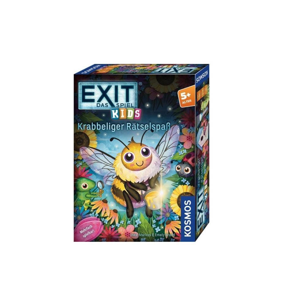 KOSMOS - Kinderspiel EXIT Kids Krabbeliger Rätselspass