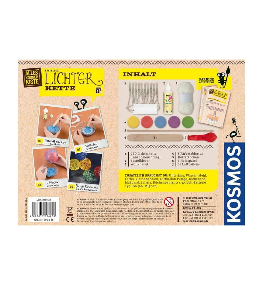 KOSMOS - Bastelbox Lichterkette