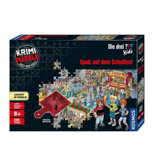 KOSMOS - Puzzle à énigme Die drei??? Kids – Spuk auf dem Schulfest