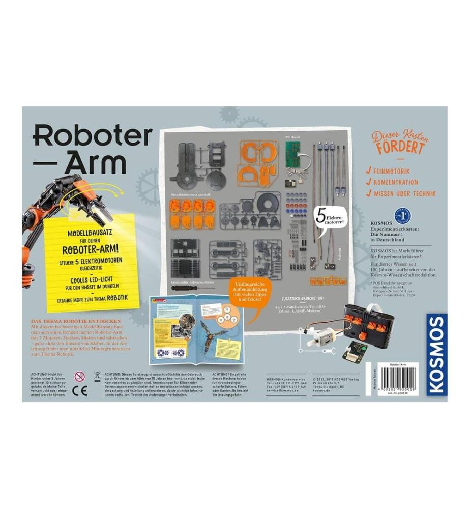 KOSMOS - Boîtes d'expérimentation Roboter-Arm