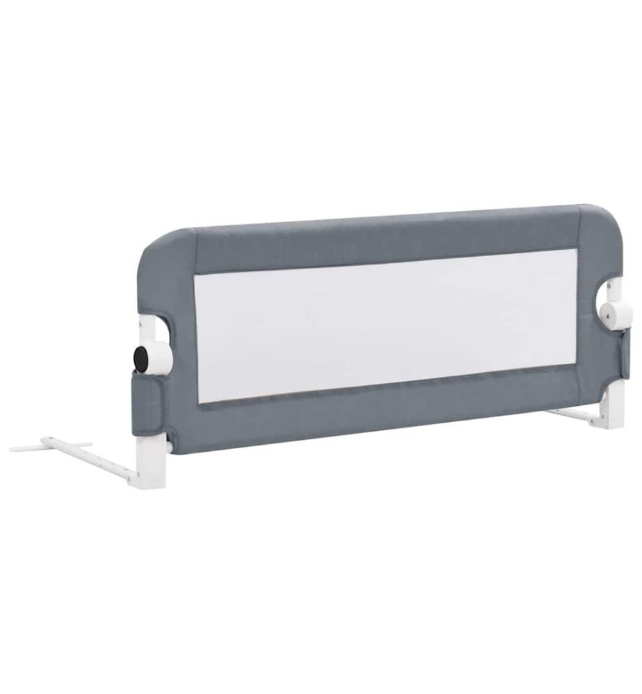 Kleinkind-Bettschutzgitter Grau 102x42 cm Polyester