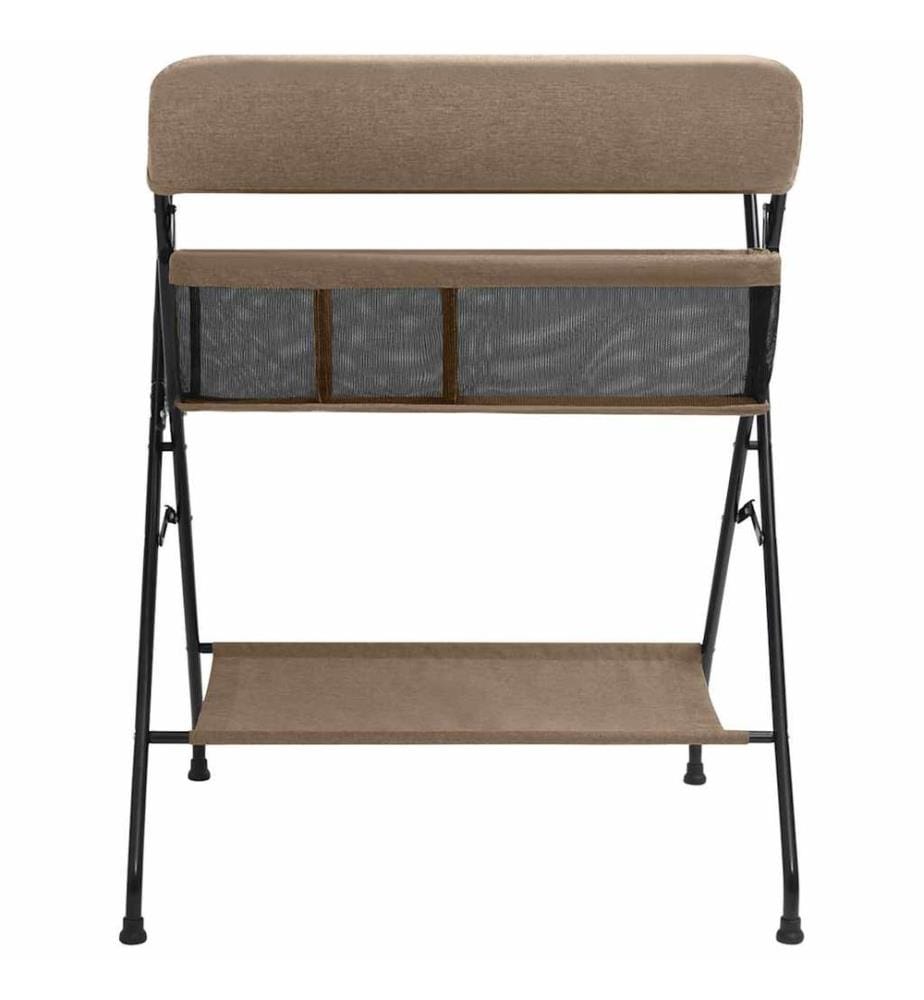 Wickeltisch Taupe Eisen