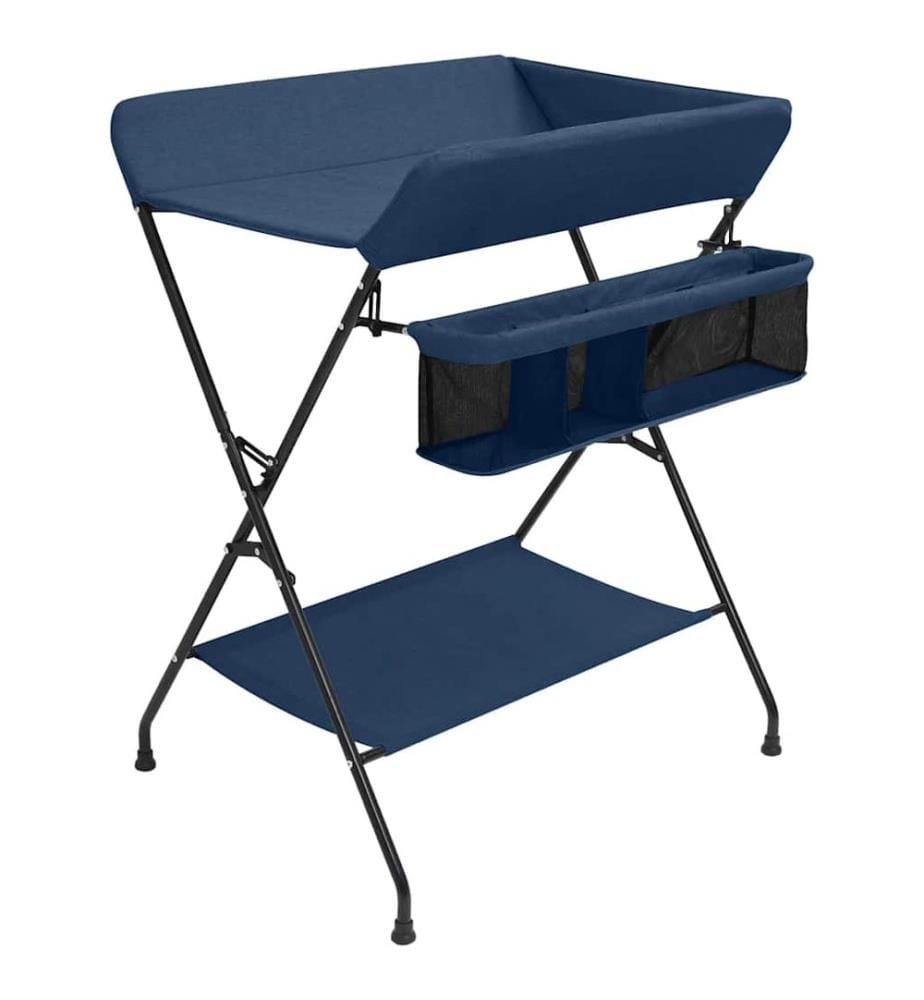 Wickeltisch Marineblau Eisen