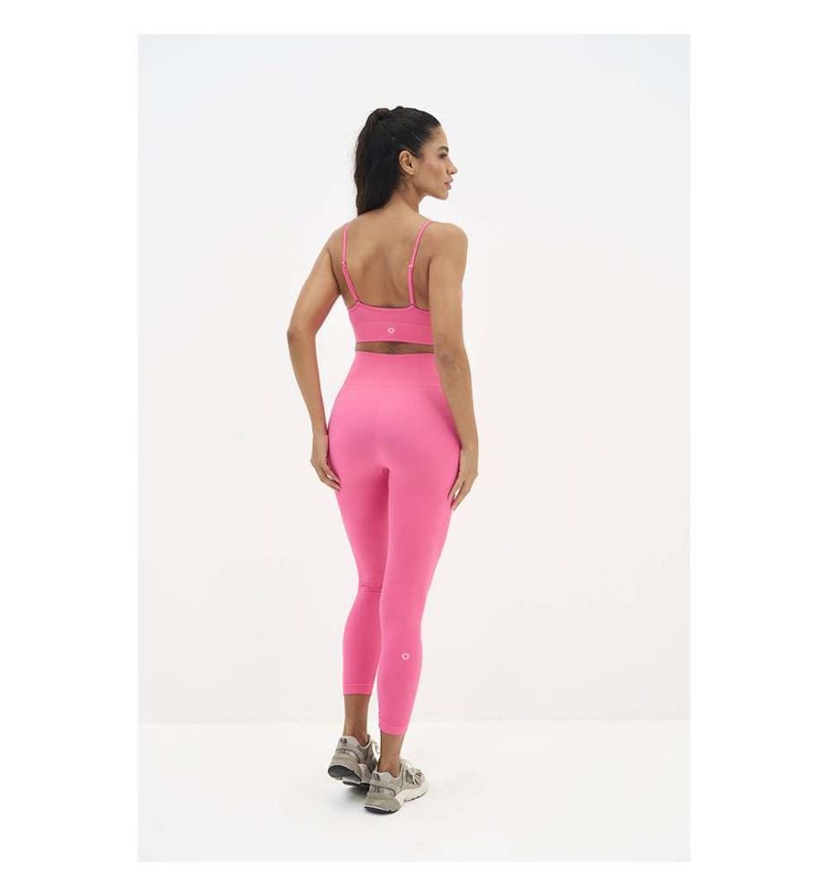 Nahtloses Sport-Bralette - Rosa