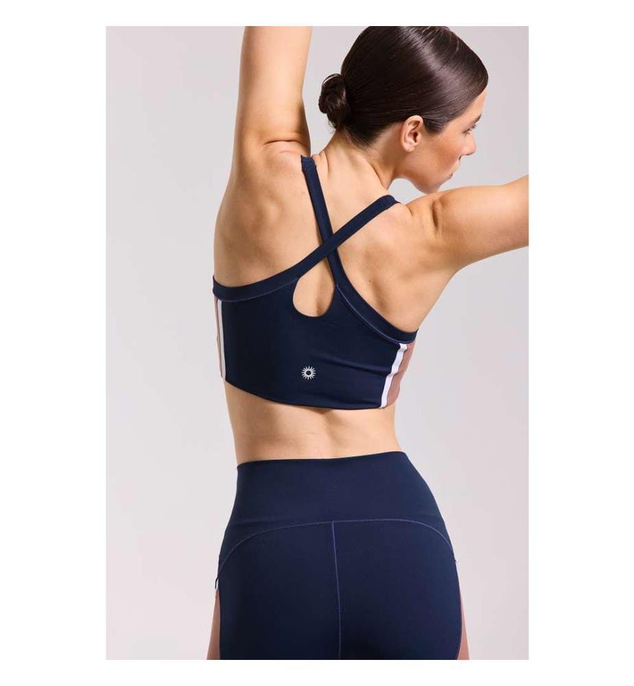 Brassiere Malte - Blau/Braun