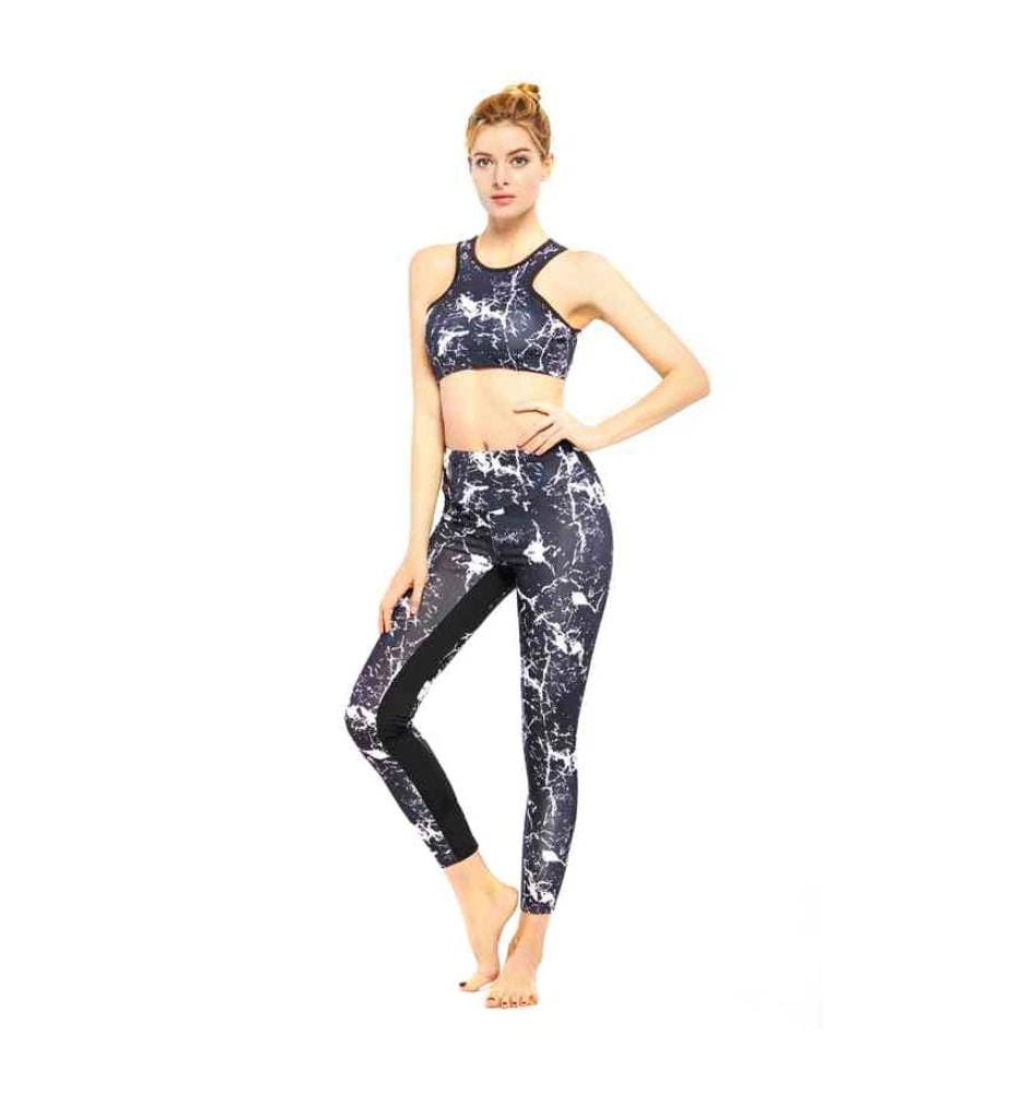Sporttop - Schwarz und Weiss