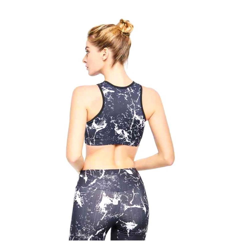 Sporttop - Schwarz und Weiss