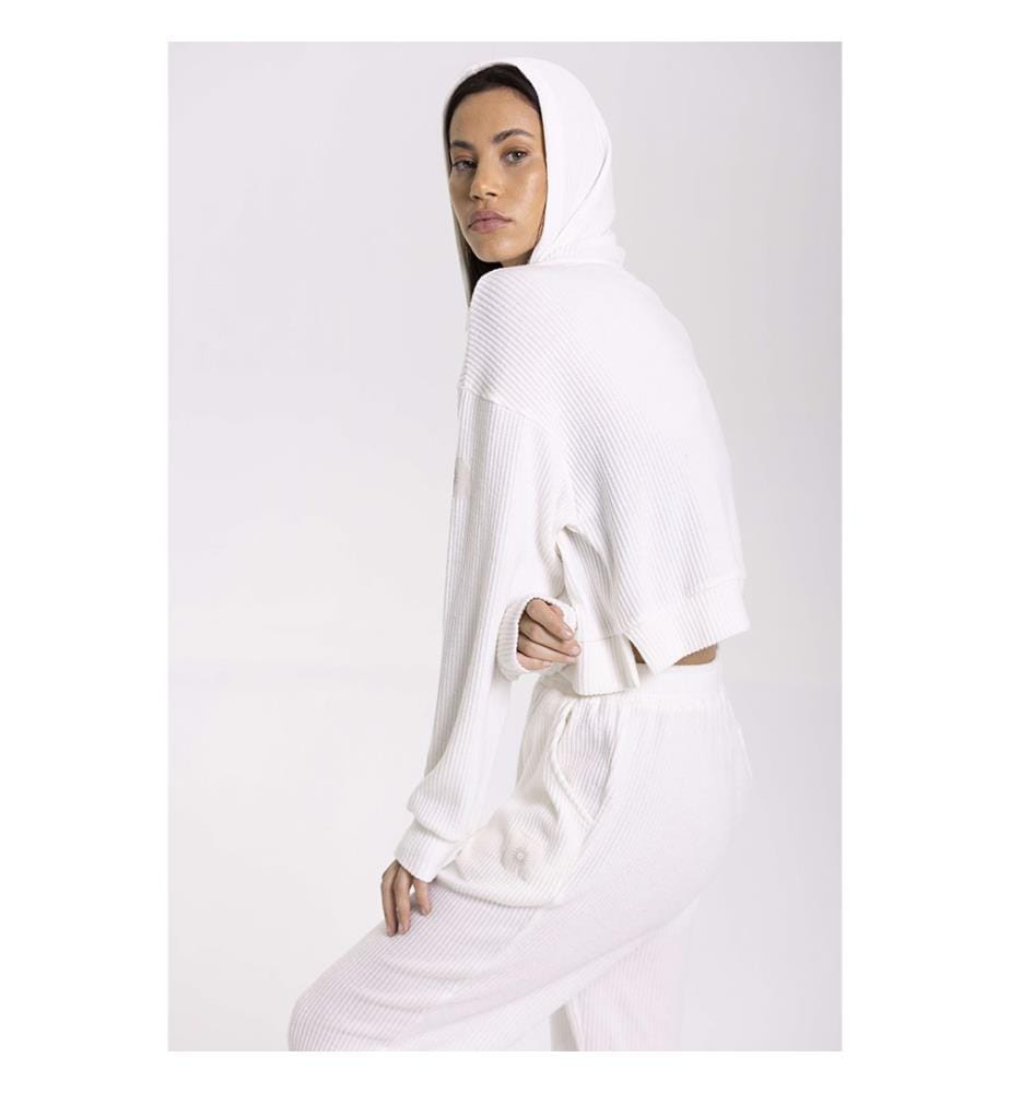Hoodie Capuche Mika  - Ivoire