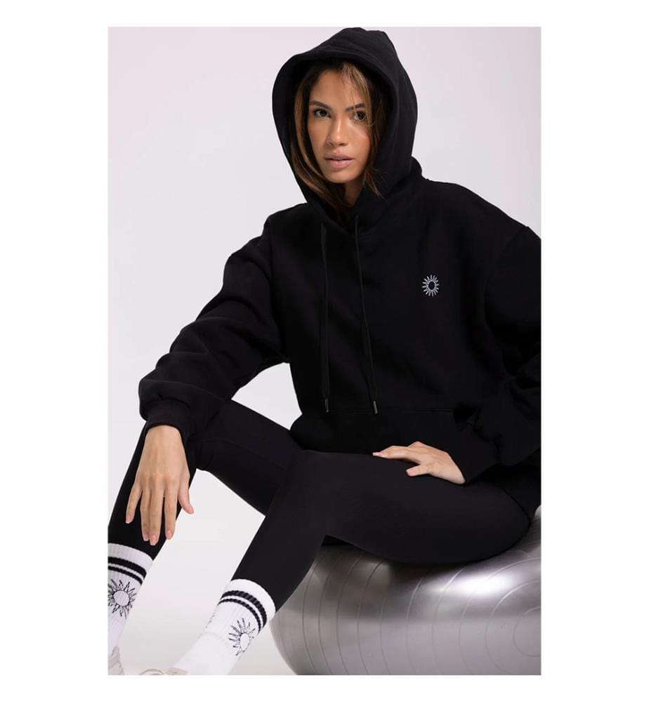 Hoodie Capuche Tara - Noir